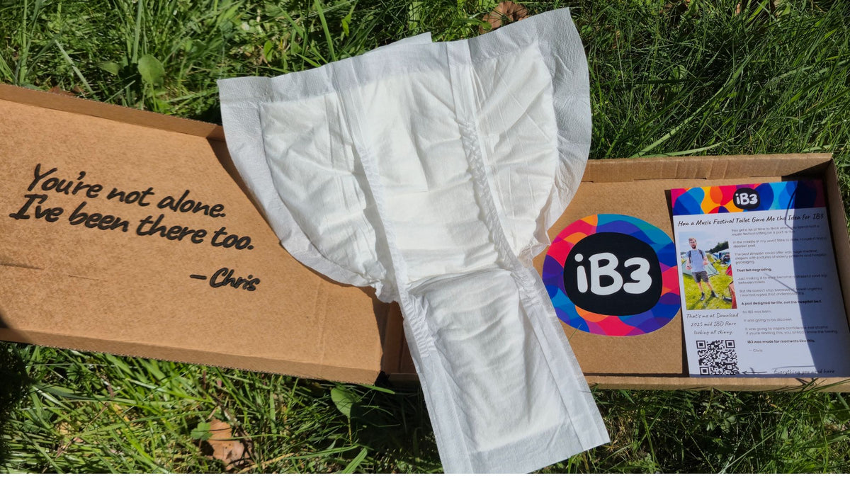 IB3 Discreet Bowel Urgency & Leakage Pads trail pack