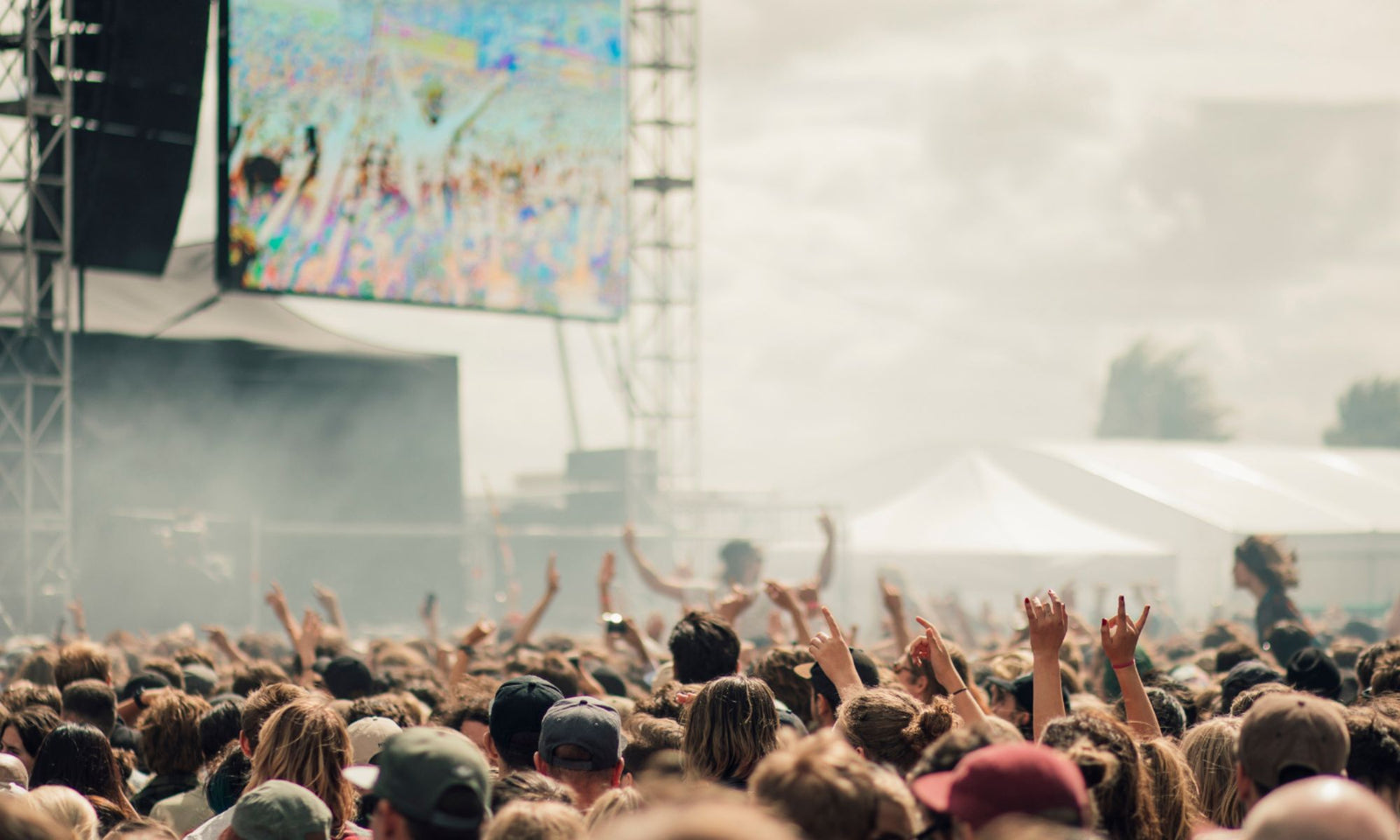 Bowel Leakage pads from IB3 for bowel urgency give me freedom and confidence to enjoy a festival. 
